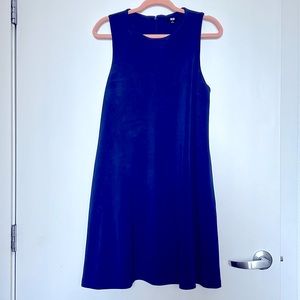 Uniqlo Sleeveless Navy Blue Dress Size M